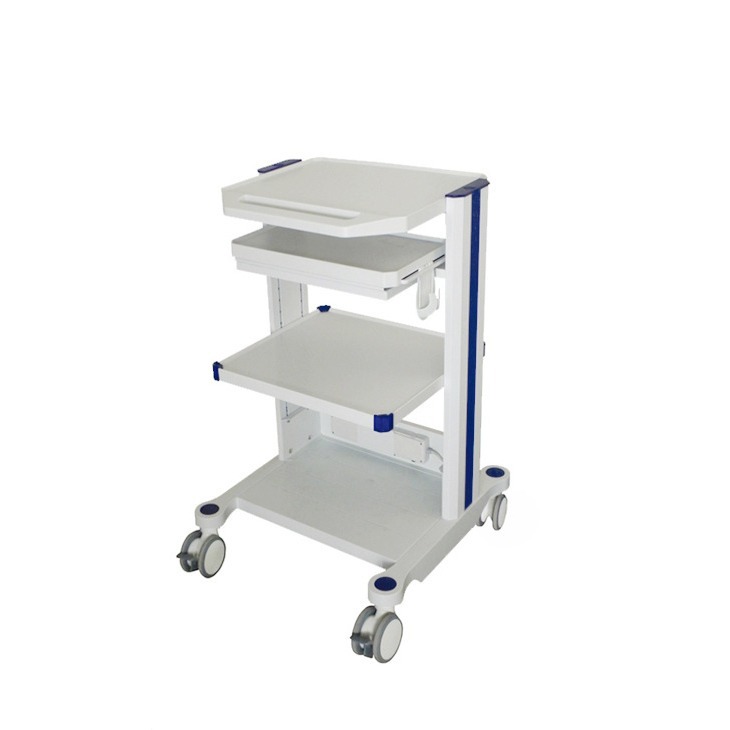 销售移动医疗工作站台车 移动护士医用查房台车 医用结账台车