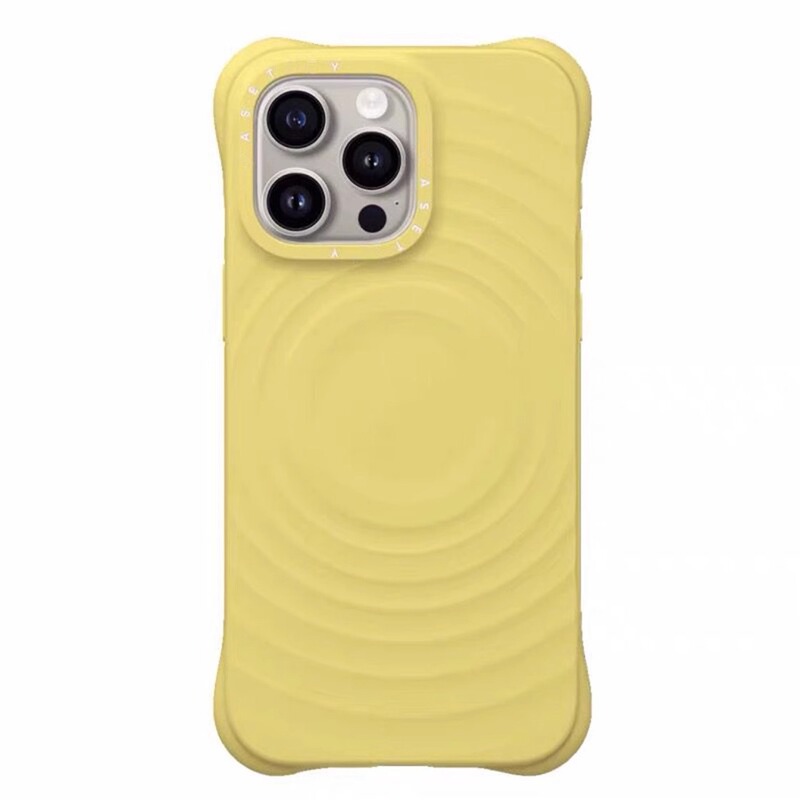トップバージョンのcaseti共同ブランドウェーブ携帯電話ケースは、Apple iPhone16ProMax1415磁気シリコンケースに適しています。|undefined