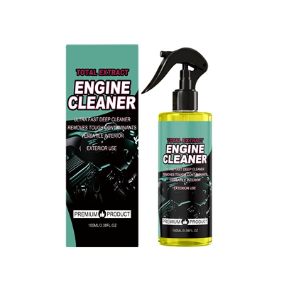 Engine cleaner for cleaning and refurbishing oil stains and carbon deposits on the surface of the car engine compartment, as well as for daily maintenance (Cleaning/curing agent) - 100ml