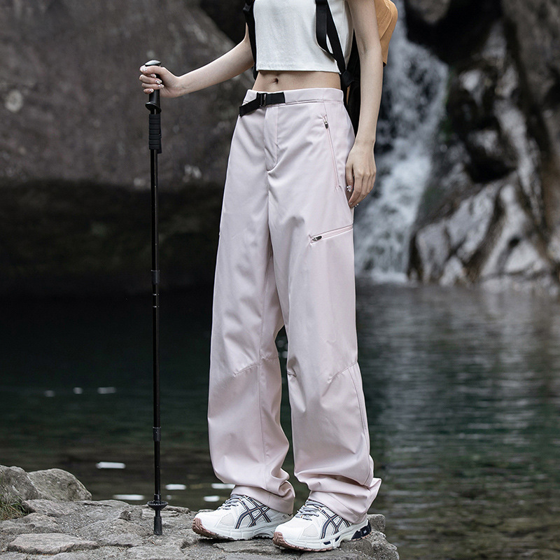 啄木鸟工装裤女2025新款夏户外徒步登山速干伞兵运动薄机能冲锋裤|undefined