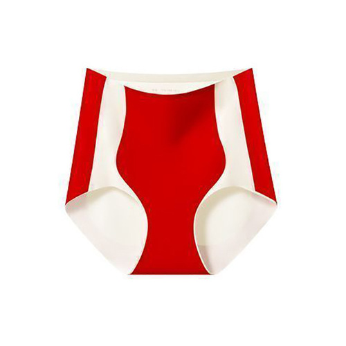Black technology high-waisted belly-control underwear, butt-lifting, waist-cinching, body-shaping pants, restraint and belly-controlling panties