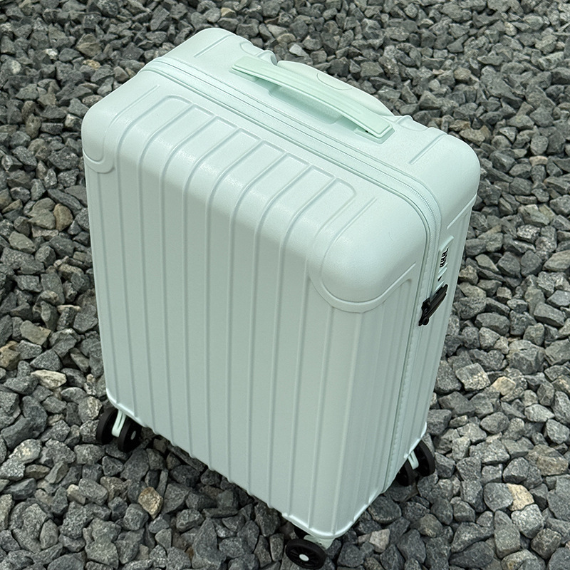 超轻行李箱纯PC外置拉杆20寸登机拉杆箱万向轮密码箱子轻量旅行箱|undefined