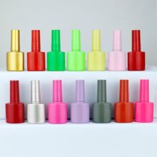 12ml�����zƿ ��ëˢ�w UV�像S�ҽzӡlogo ������Ʒָ����ƿ