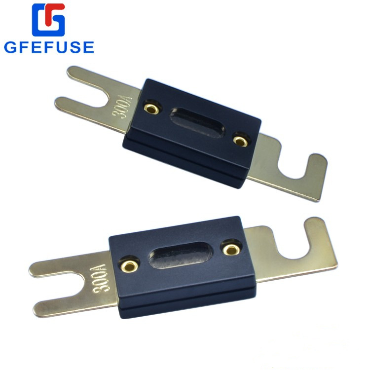 厂家产销售100A80V汽车保险丝低压插片直流汽车熔断器底座