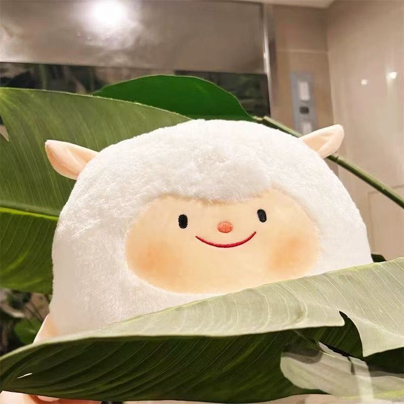 Eggboy Little Sheep Plush Toy Bee Sheep Honey Pillow Birthday Gift for Girls Eggboy Plush Doll
