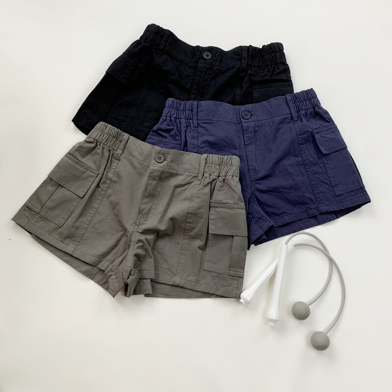 Tooling Three-point Shorts High Waist Leg Long Running Spice Girls Dance Sports Pants Women's Loose Sports Leisure 81516 Tooling Three-point Shorts High Waist Leg Long Running Spice Girls Dance Sports Pants Women's Loose Sports Leisure 81516