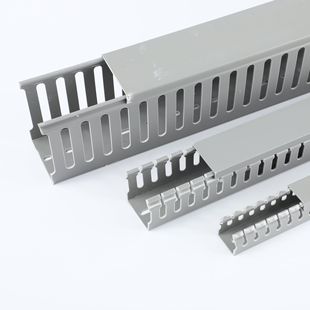 PVC line trunking coarse teeth fine teeth flame retardant insulation in stock trunking electrical cabinet distribution box wiring
