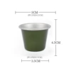 Small, green, 40 ml, with your logo imprint