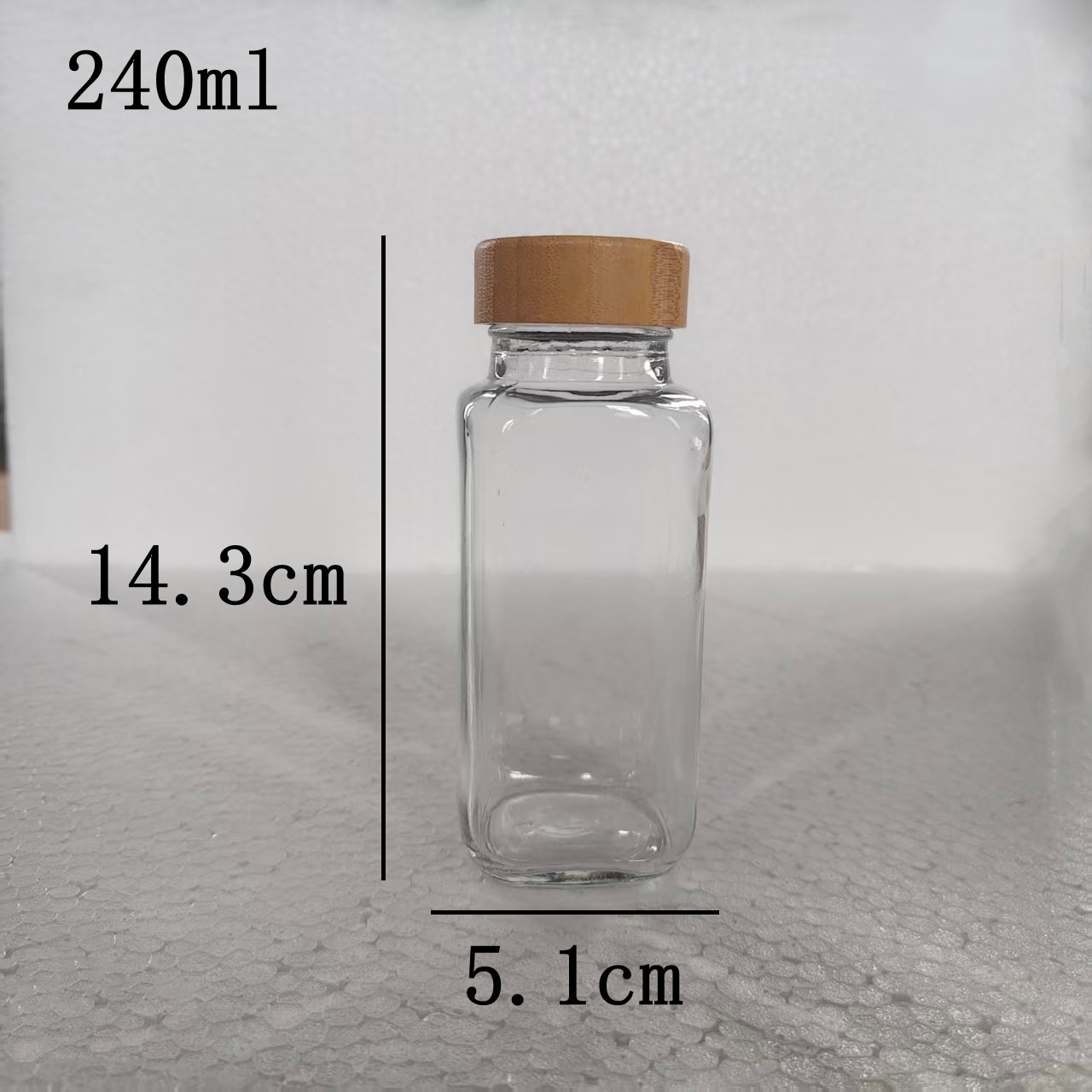 240ml 대나무 뚜껑