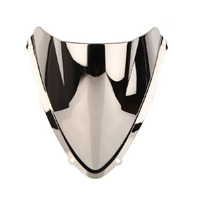 Gsxr600 750 K8 2008-2010: Motorcycle front windshield - 06080007-silver-plated