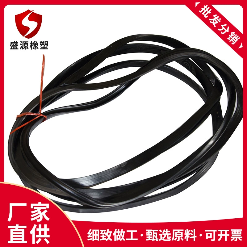 Cement pipe rubber ring O-shaped pipe ring rubber sealing ring pipe socket interface fastening ring V-shaped ring multiple specifications