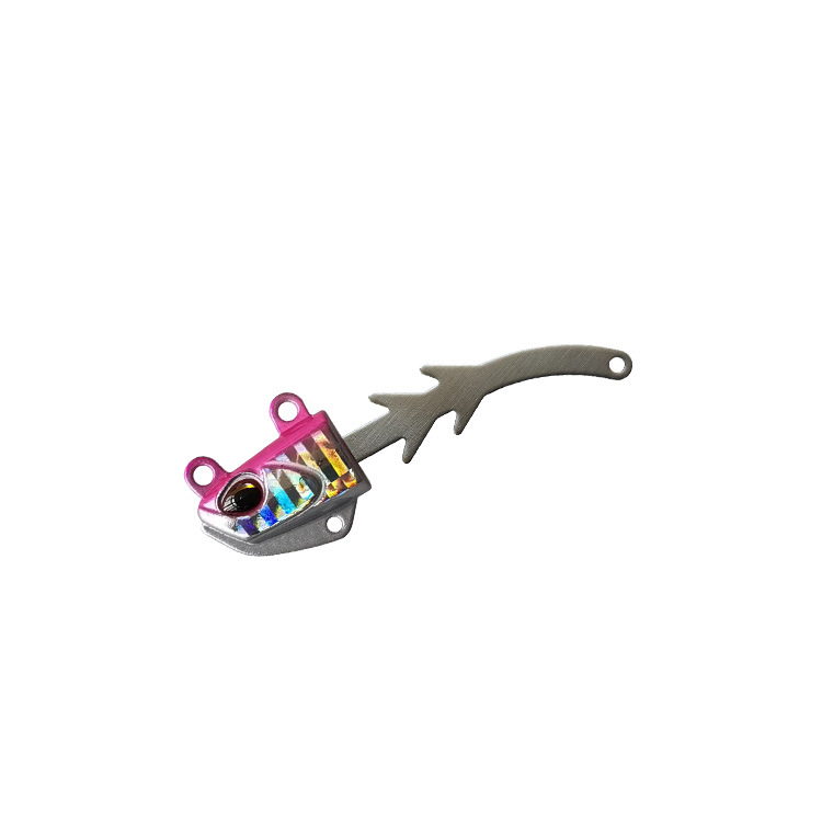 Enzo Bay Knife Lead Head Soft Bait Tail Blackfish Barbal Pass Bar Cuckoo Pseudo Bait Bait Bait Road Asian Bait 5