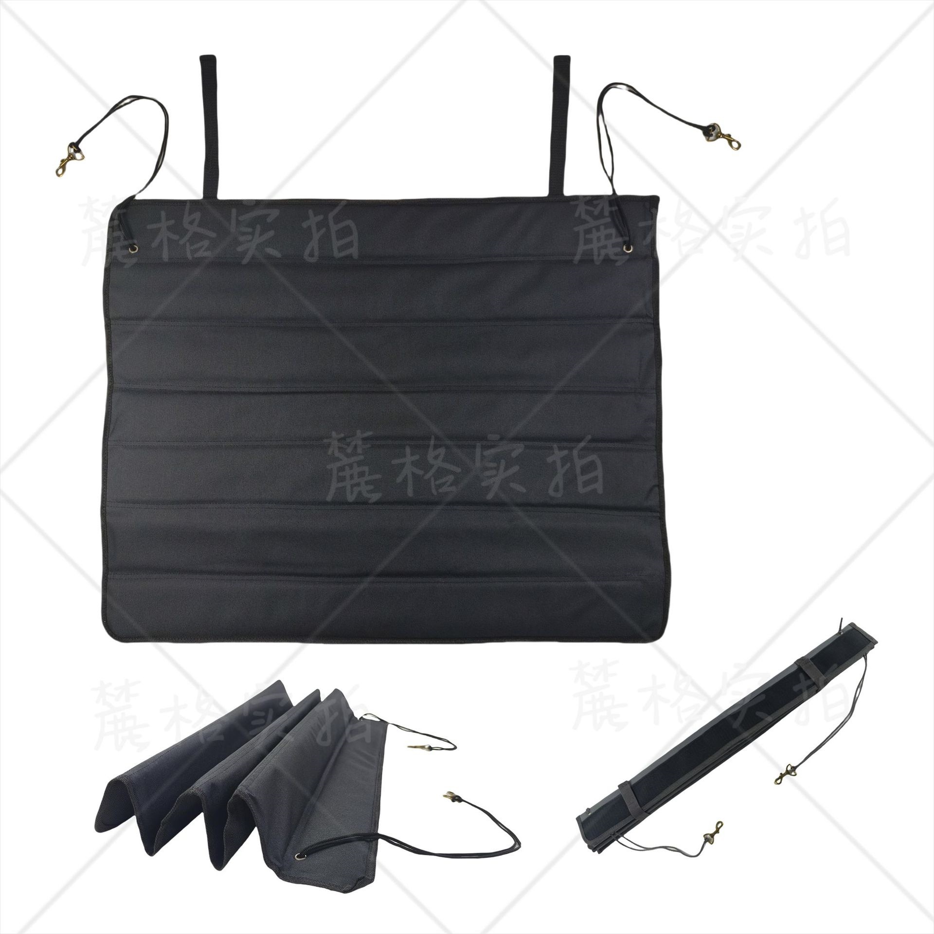 Universal car accessories trunk mat, bumper protection pad, foldable anti-collision and anti-dirt mat, pet trunk mat