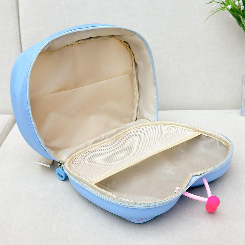 2025 nuevo arco de dibujos animados mochila de cáscara dura jardín de infantes para niños y niñas lindas mochila de cáscara de huevo de mariposa