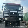 自卸跨境工程牵引翻斗车