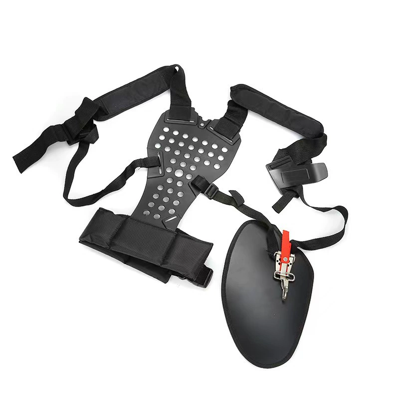 Производитель поставляет трансграничную газонокосилку двойной плечевой ремень черный пористый дышащий мягкий коврик