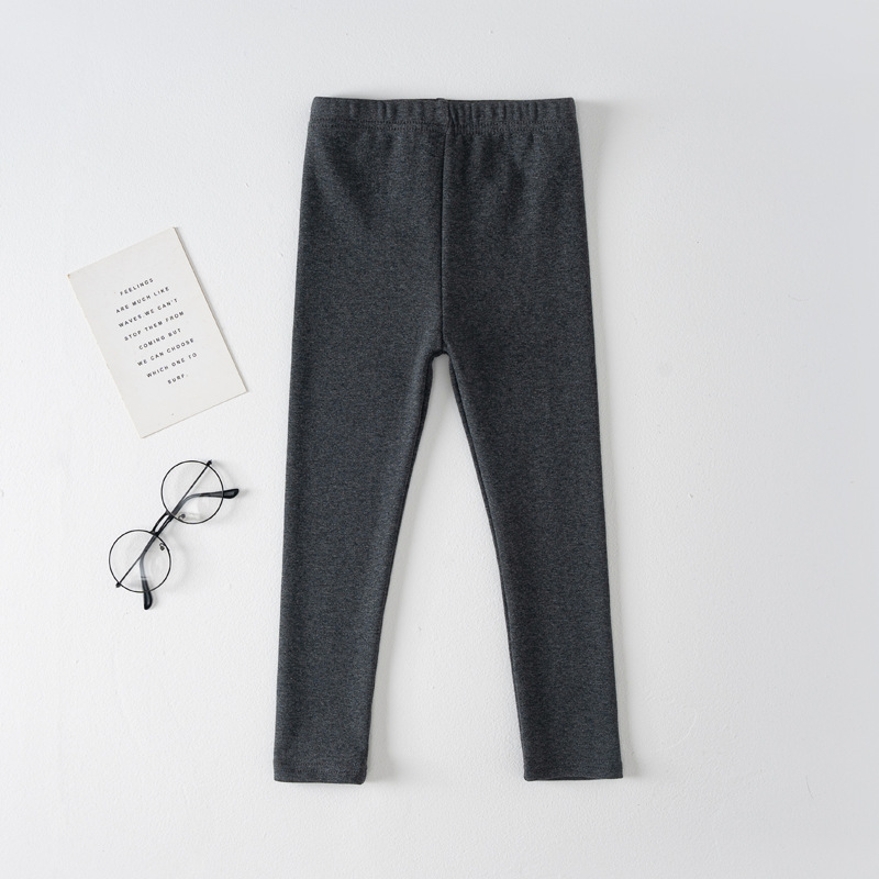 Leggings para niñas primavera y otoño Algodón puro Bebé Ropa exterior medias pantalones largos para niños pantalones para niños slim fit fábrica lote