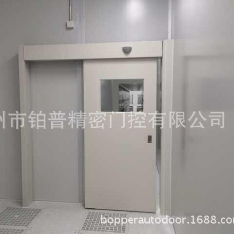 铂普洁净式无尘车间自动门 气密式自动门 净化自动门