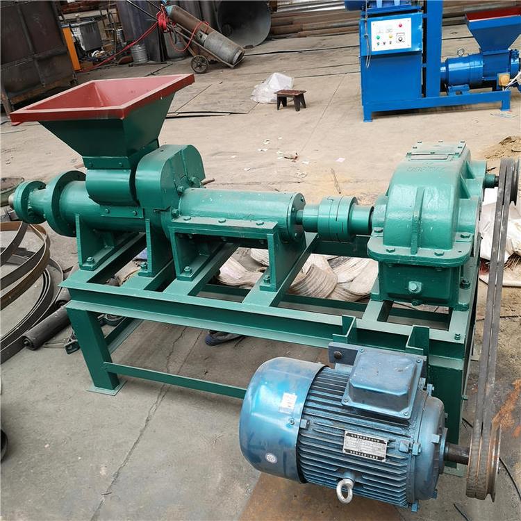 螺旋挤压兰炭粉制棒机 实心梅花型煤棒机 竹炭粉椰壳碳粉制棒机