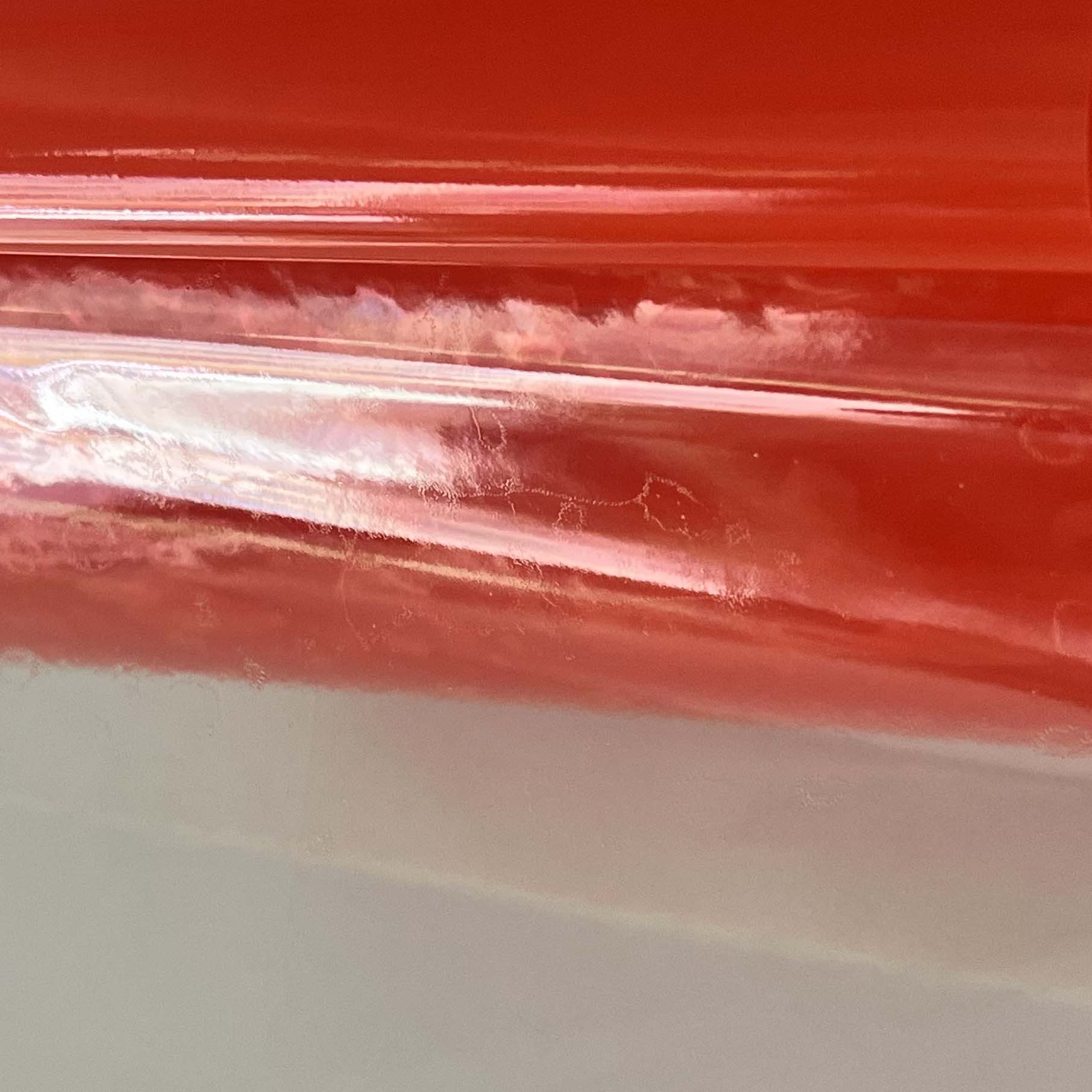 4965红膜PET透明高粘双面胶  耐高温PET双面胶带