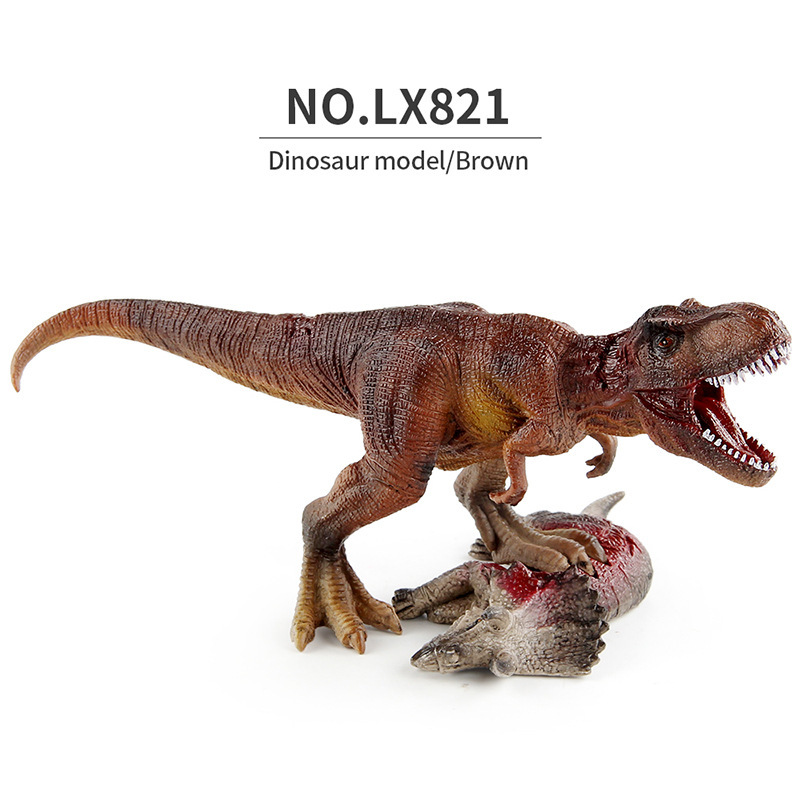 Juguetes de dinosaurios de exportación transfronteriza Triceratosaurus velociraptor Sur Zoosaurus modelo de animales juguetes ornamentales