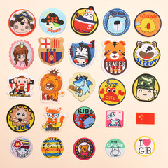 Factory direct sales, new styles, preferential prices, computer embroidery fabric patches for wholesale, with backing adhesive, can be ironed