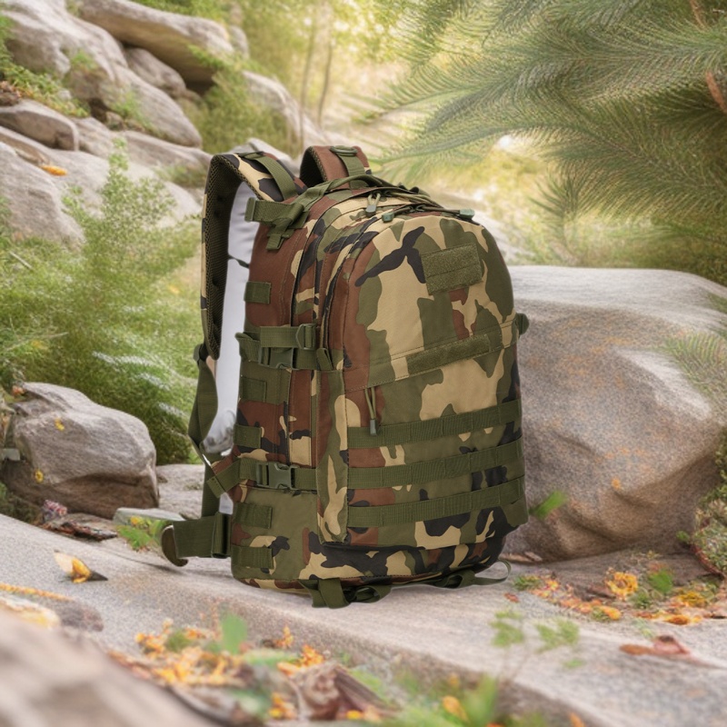 Guangzhou factory supply military fans cycling mountaineering bag tactical backpack outdoor camping travel bag upgraded 3D bag