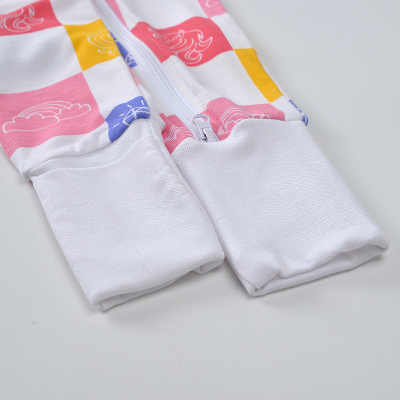 193g Weight Romper Children's Clothing Type Bamboo Fiber Fabric Type Jumpsuit Tops Type Baby(0-2Years) Age Group Regular Fit Fit Type Star, Leaves, Plaid Pattern 2025 Spring and Summer Season Baby General Gender Basic Style Basic Star Leaves Plaid Bamboo Fiber Baby Rompers 10