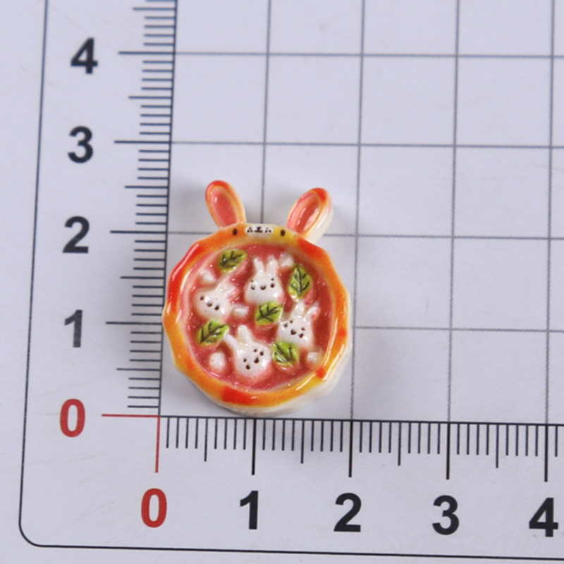 小花奶油双层蛋糕树脂配件 奶油胶diy发饰头绳手机壳摆件吊坠装饰|undefined