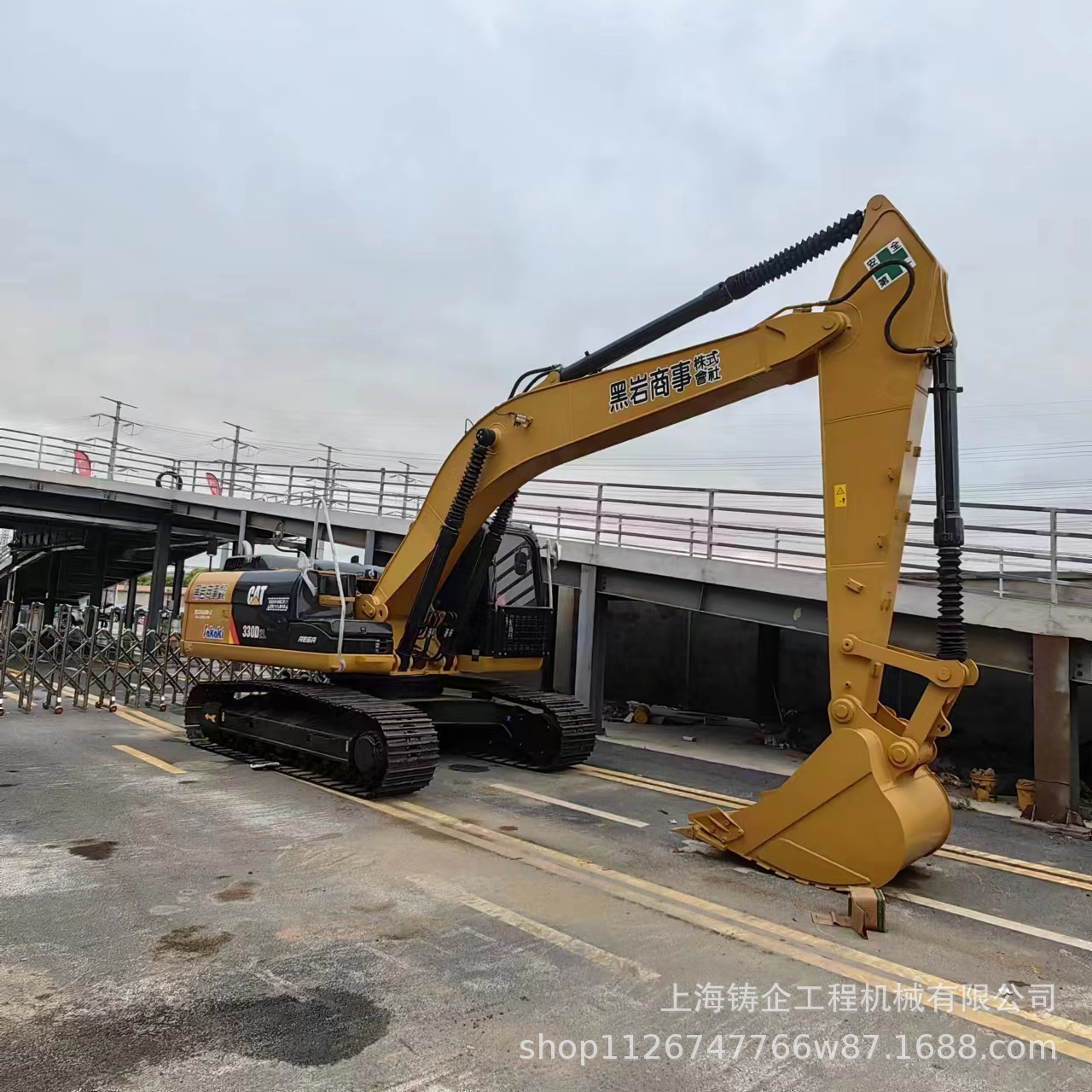卡特彼勒CAT330D2L履带式二手挖掘机30吨液压挖土机二手钩机工程