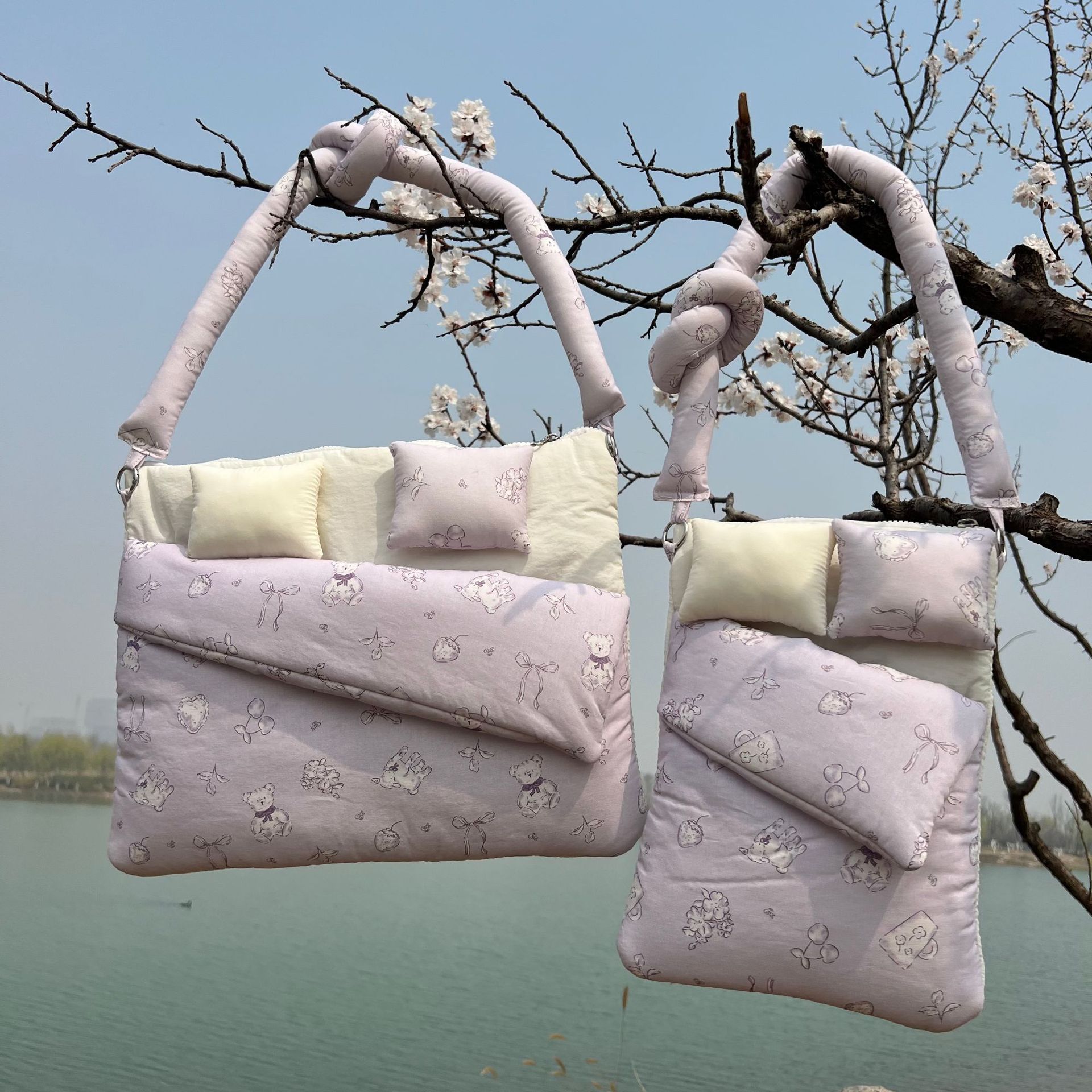 Skin-Friendly Cross-Border Laptop Bag 15inch Portable 2026 New Model 13.3 Protective Case Ipad11 Storage Bag
