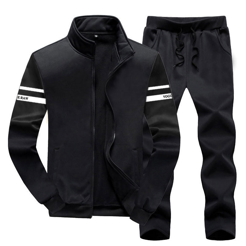 2026 Spring and Autumn Men's Casual Sports Suit Cardigan Jacket Youth Student Trend