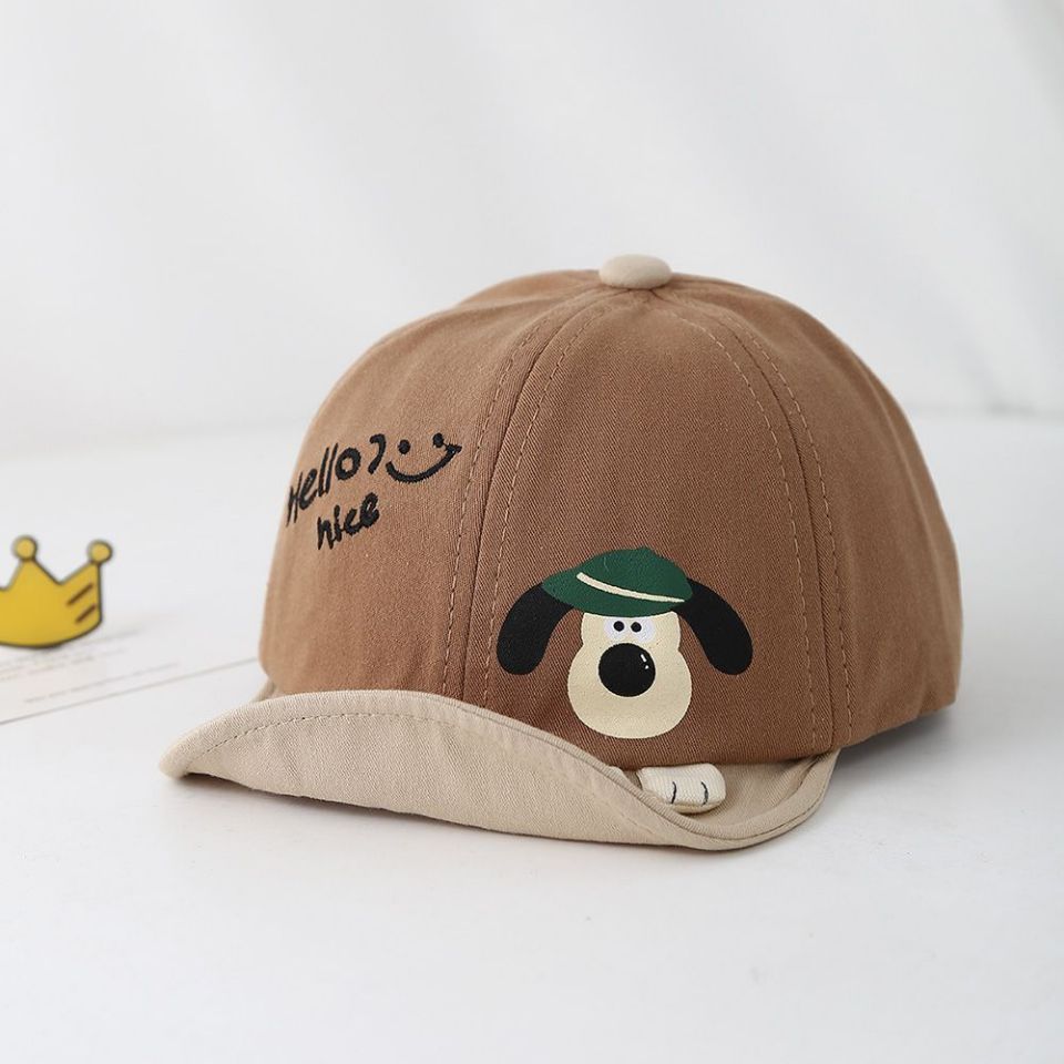 Sombreros para bebés primavera y otoño delgados, gorras de lengua de superpeso lindas para niños y niñas, sombreros de béisbol de protección solar para niños pequeños