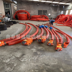 スパイラル小型家庭用食糧吸引機工業版シングルドライブホース食糧吸引機大管径移動式砂吸引機