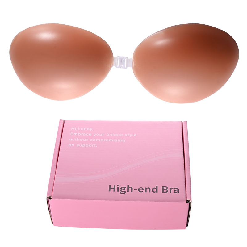 [커피색] 순수 실리콘 가슴 패치 2배 두께 + 컬러 박스