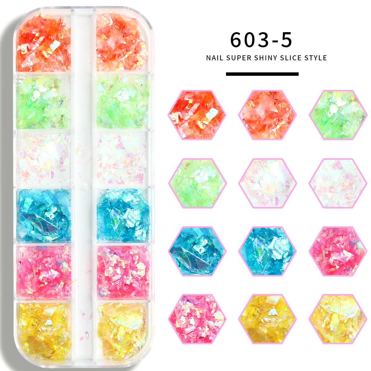 MJSP - 603 - 5 ¿ lentejuelas de papel de caramelo