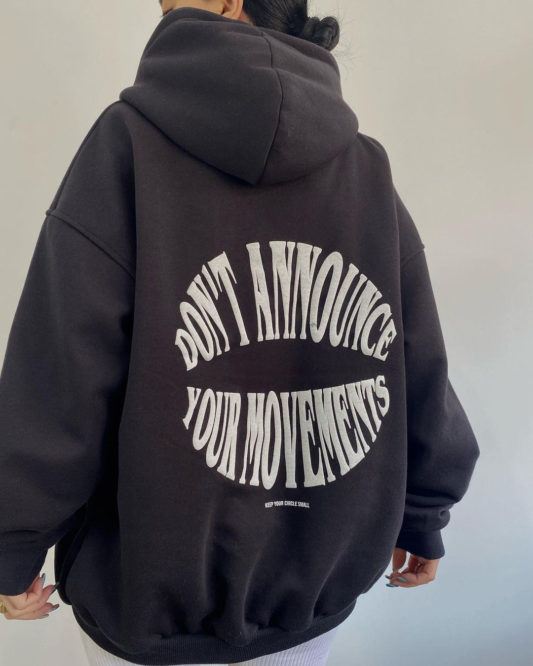 2023 Damski sweter z nadrukiem, uniwersalny top z długimi rękawami i kapturem dla kobiet_voghion.com