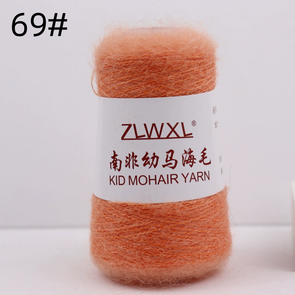 ZLWXL 50g 650m детский мохер пряжа - южноафриканский мохер, ручная вязка мягкая нить для вязания