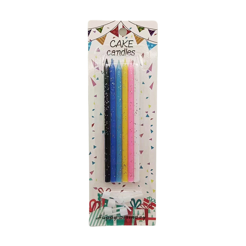 Velas de cielo estrellado de colores