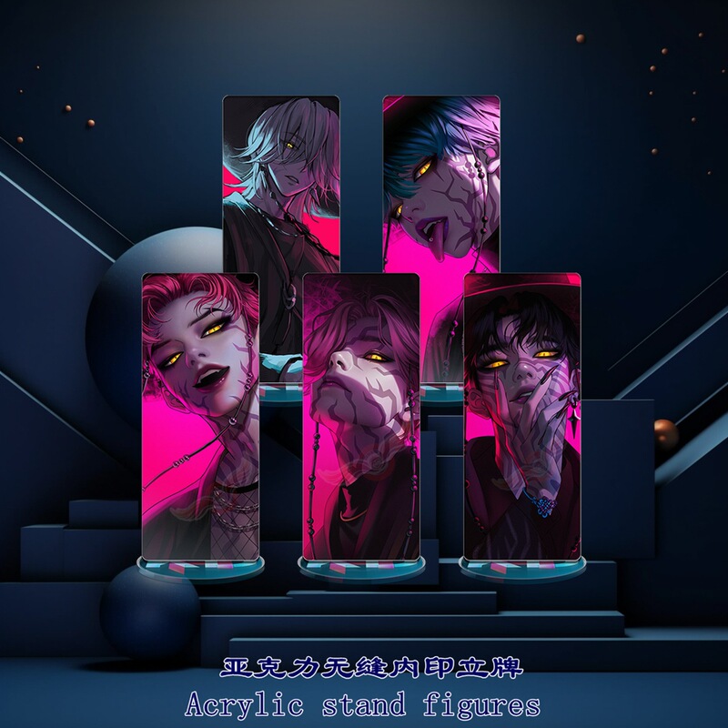 KPOP猎魔女团韩流K-POP:Demon Hunters Huntrix周边精雕内印立牌|undefined