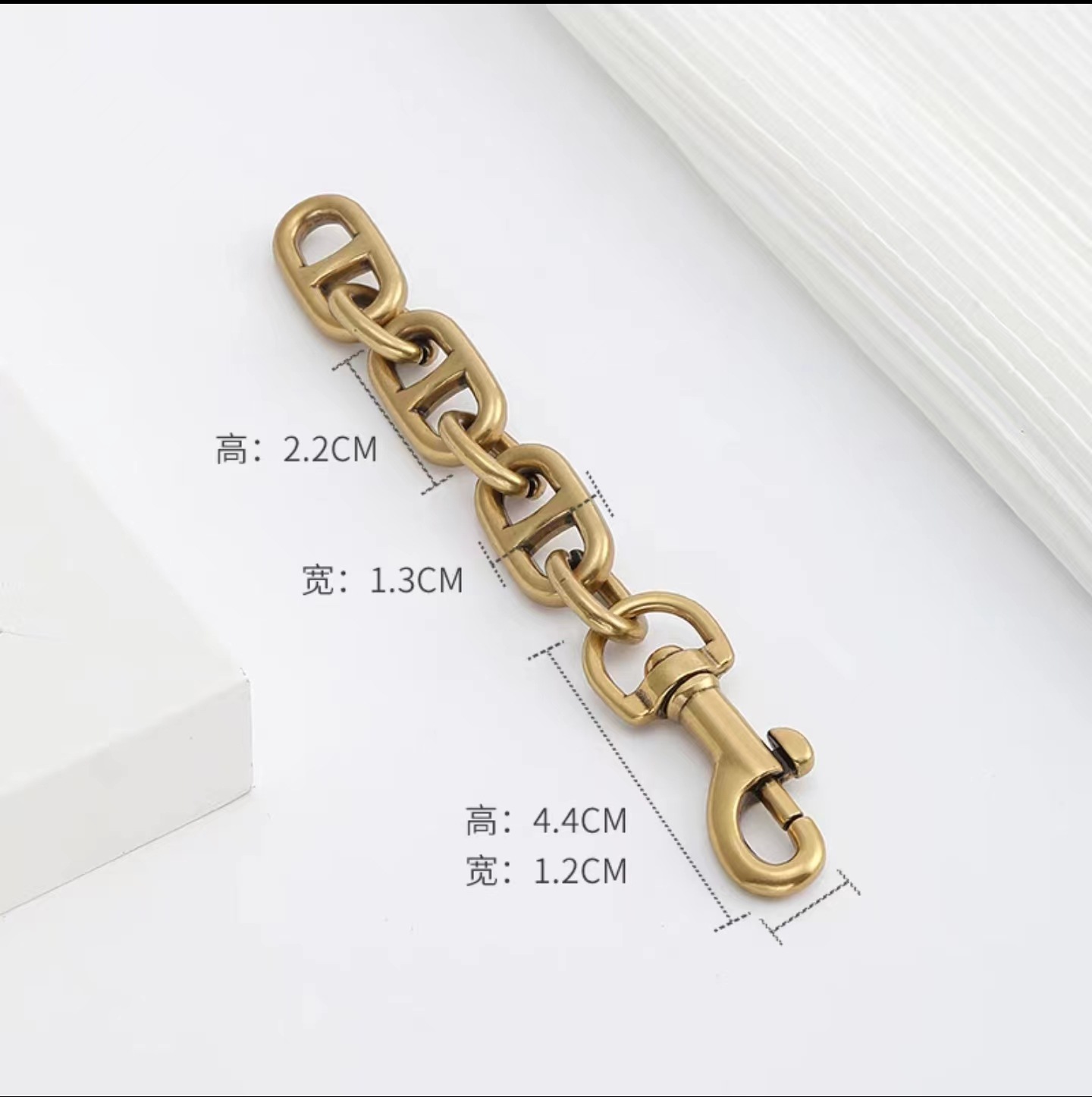 Creativo taller hecho a mano kou chi cadena de extensión correa de hombro accesorios bolsa de transformación cadena corta presbicia cambio cadena de la axila bolsa de la cadena