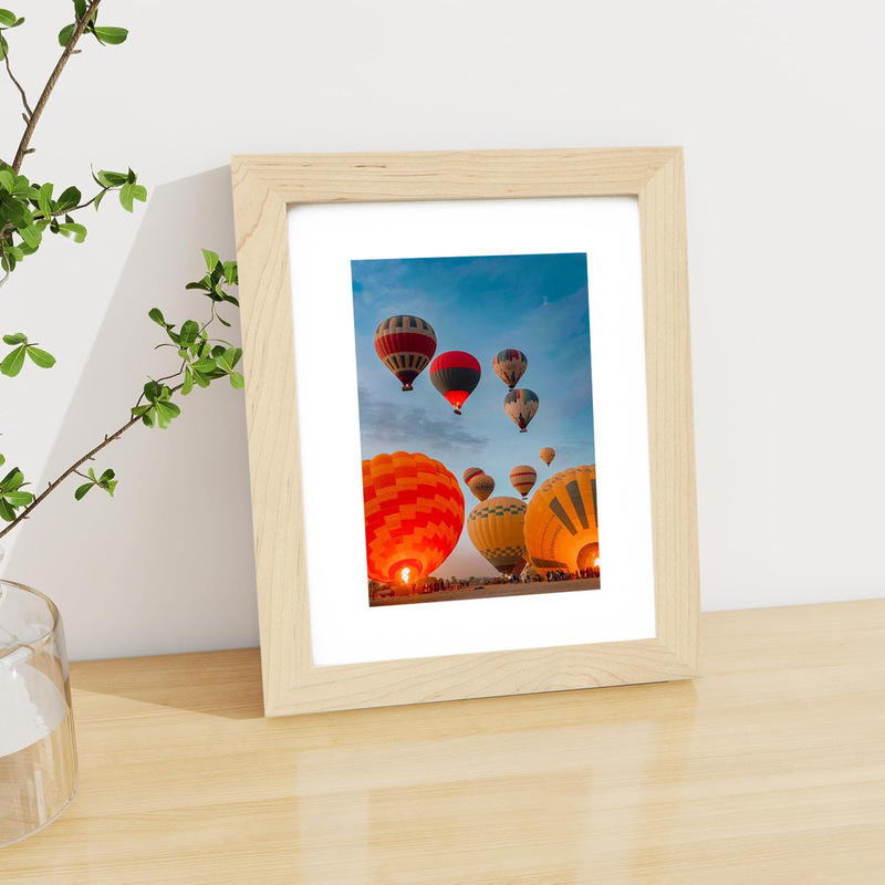 Simple Maple Mortise and Tenon Photo Frame Solid Wood Color Poster Decorative Picture Frame 8x10inch Amazon Solid Wood Frame Manufacturer Direct