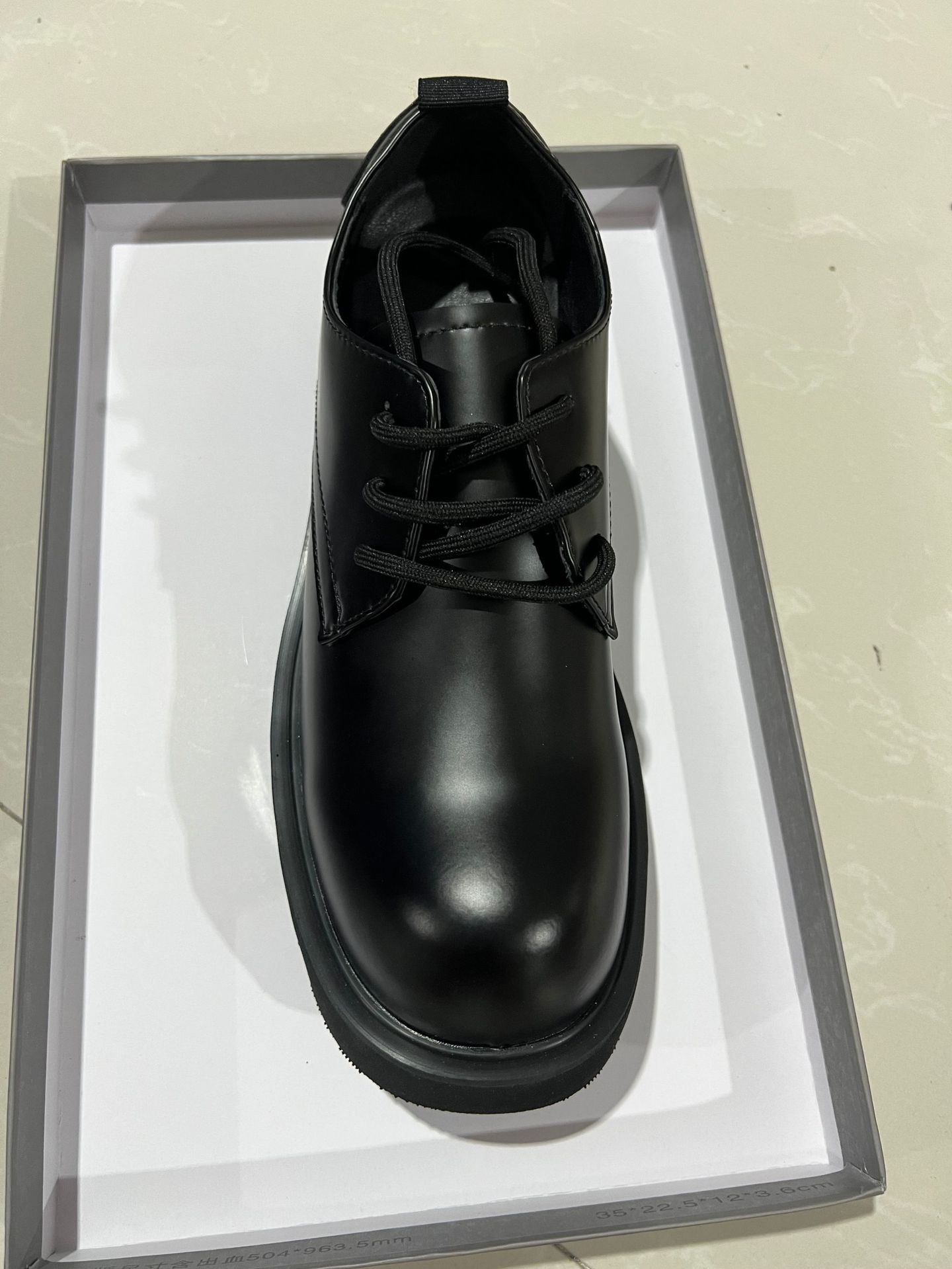 ShoeVault Derby Cow Suede Genuine Leather Toe Thick Low Top Big Yellow Boots Soft Bottom Non-Slip Fashion Men Shoes Trendy_voghion.com