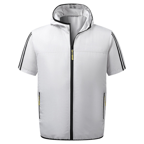 Summer new cooling refrigeration air-conditioning clothing with waterproof and anti-salt spray fan outdoor anti-high temperature welding work clothes for men