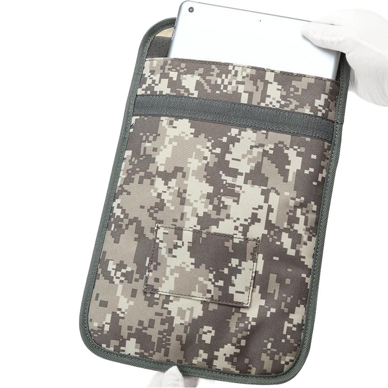 New computer bag ipad mini camouflage Universal Tablet large mobile phone signal shielding bag anti-radiation 12 inch bag