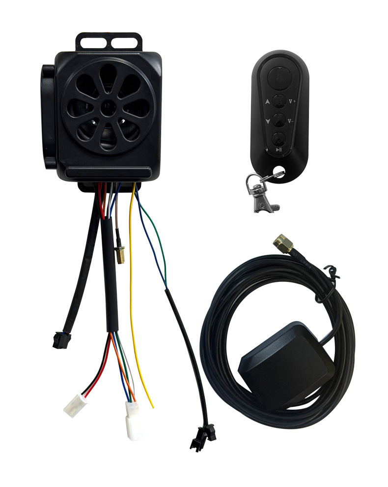 Zy883 Electric Vehicle Intelligent Central Control Gps Positioning Anti-Theft Bluetooth Speaker Nfc Contactless Unlocking