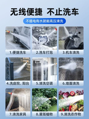 Portable car washer – Shiyong car washer lithium