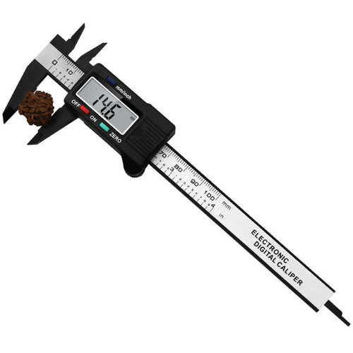 0-100mm plastic digital caliper digital vernier caliper electronic caliper with depth measurement wholesale