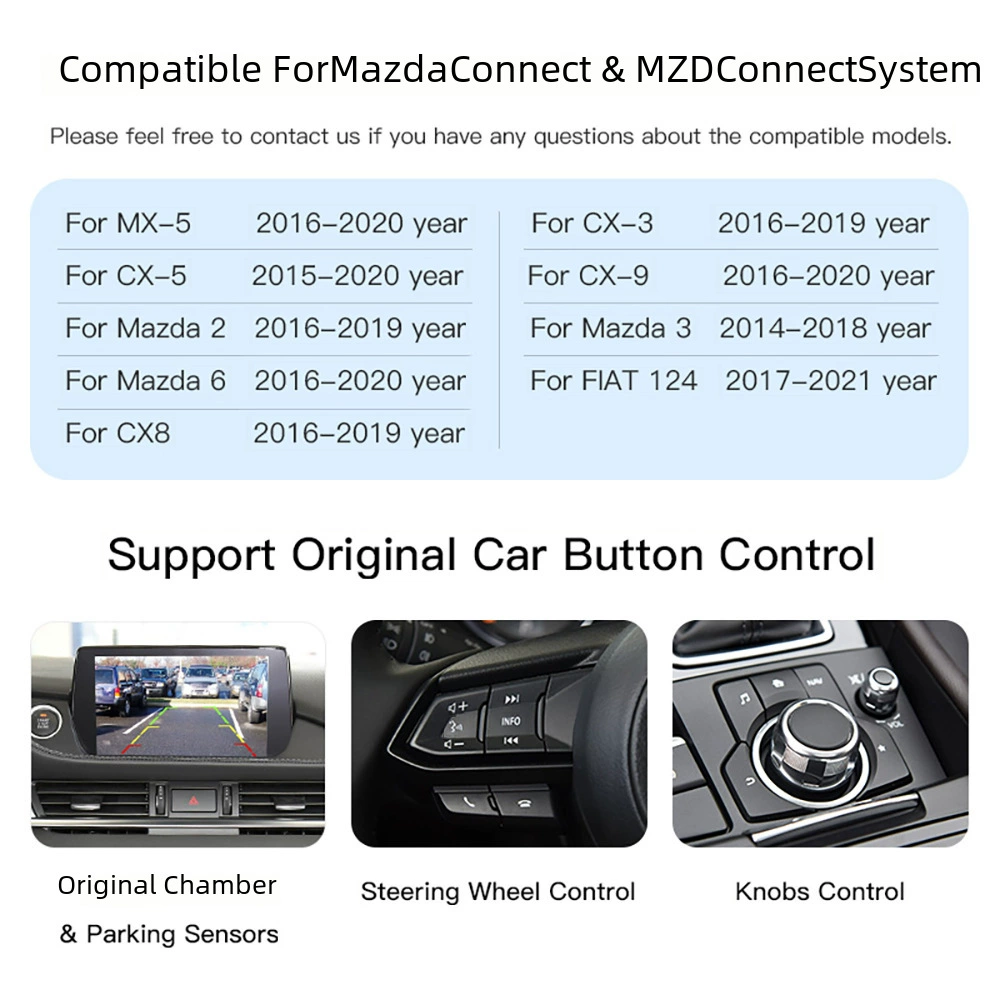 Module USB kit TK78669U0C pour navigation véhicule Mazda CarPlay Android Auto