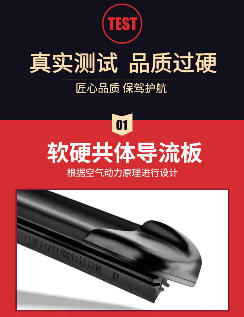 Suitable for Honda Fit Wiper Blades, Special Wipers for Models 11/13/14/16/17/19